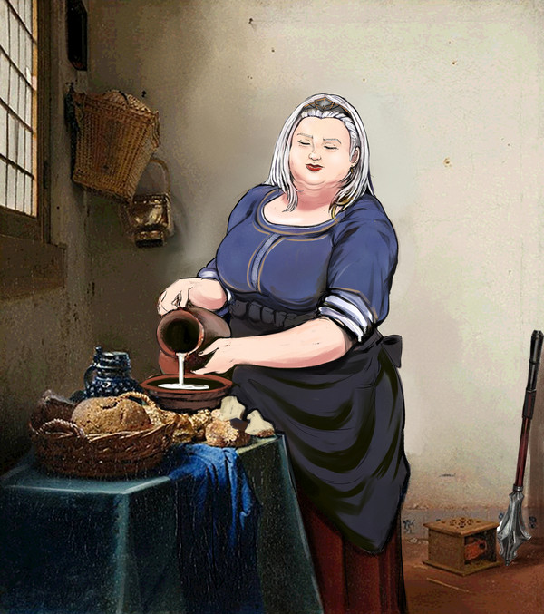 명화 패러디