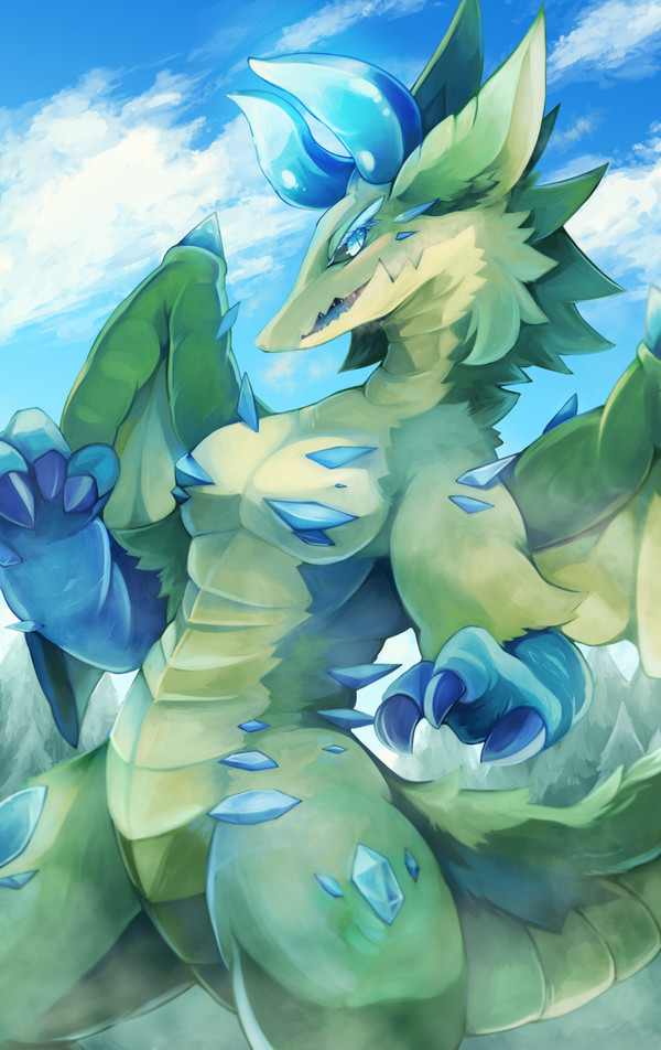 森の巨メスドラゴン