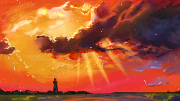 【临摹】夕日