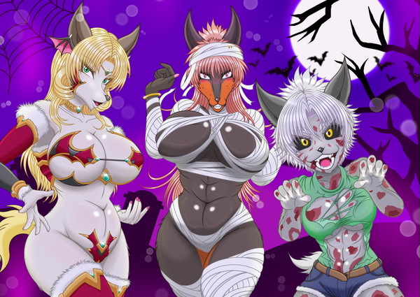 ケモ娘でハロウィン 2022