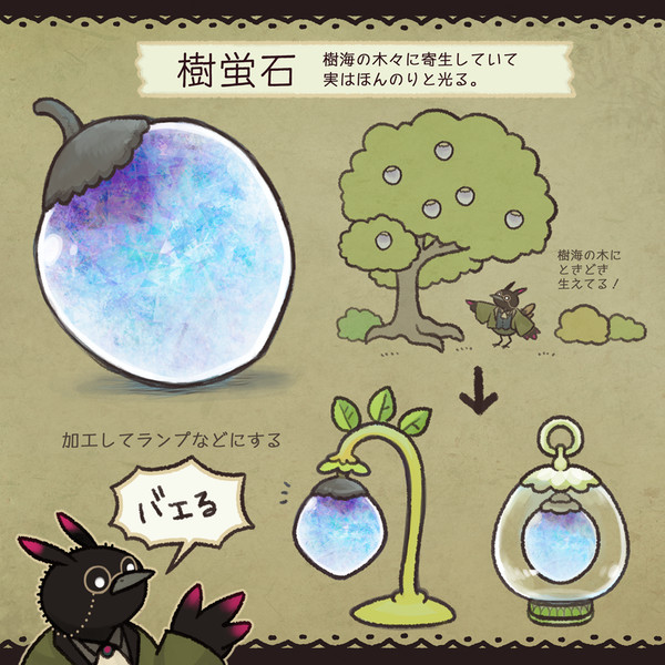 【PFSOZ】樹蛍石【ミストールの探検】