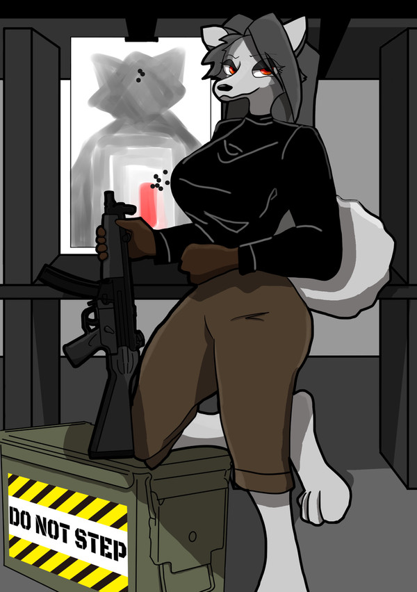 Doggy cop with MP5 ver2