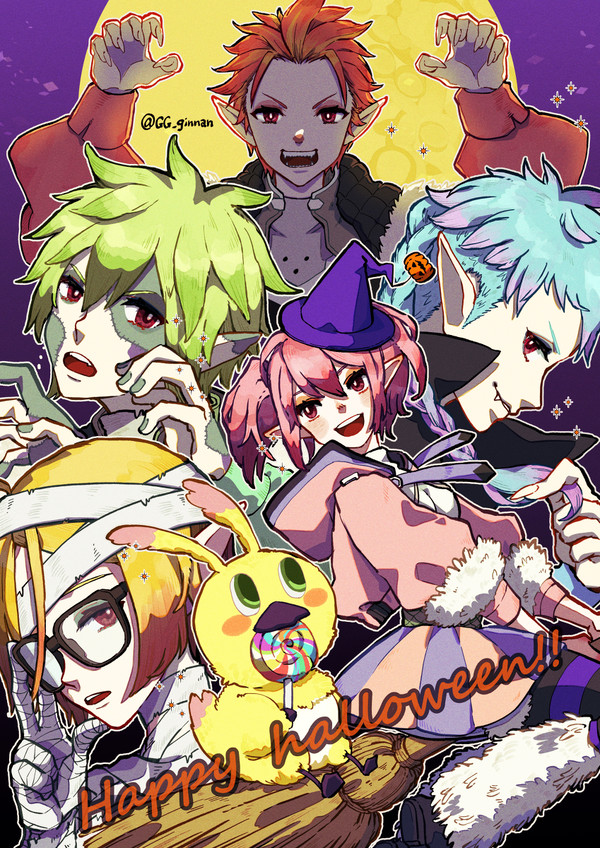はっぴー五つ子ハロウィン！