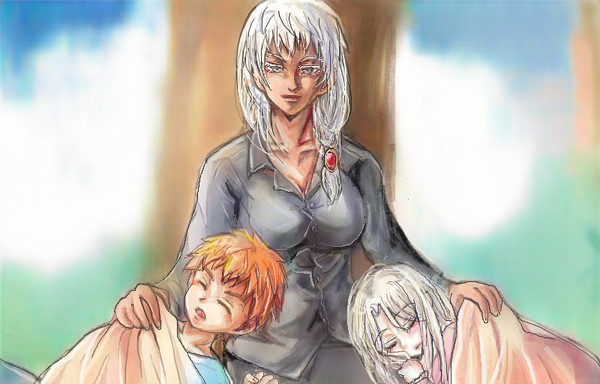 うっかり女エミヤさんの聖杯戦争完結記念絵