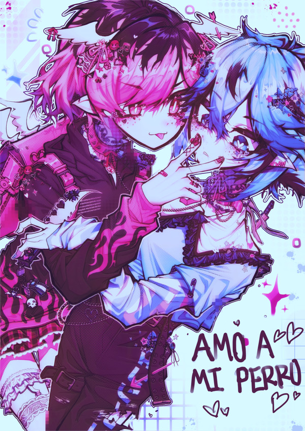 💖💖—💙💙