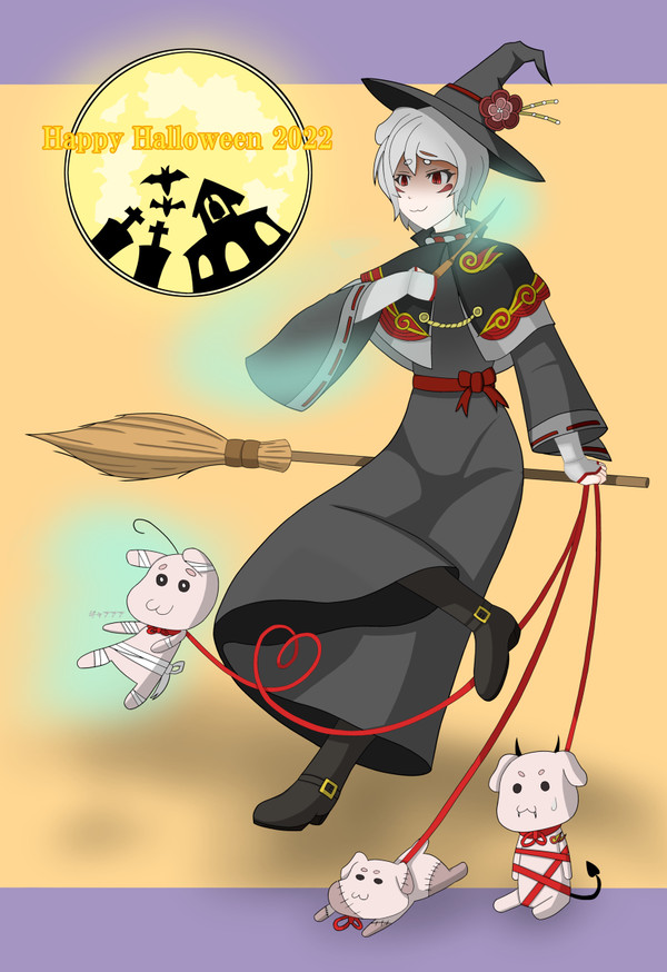 2022年のハロウィンこまちゃん