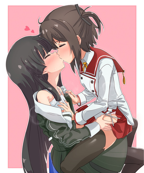 百合キスの巫女