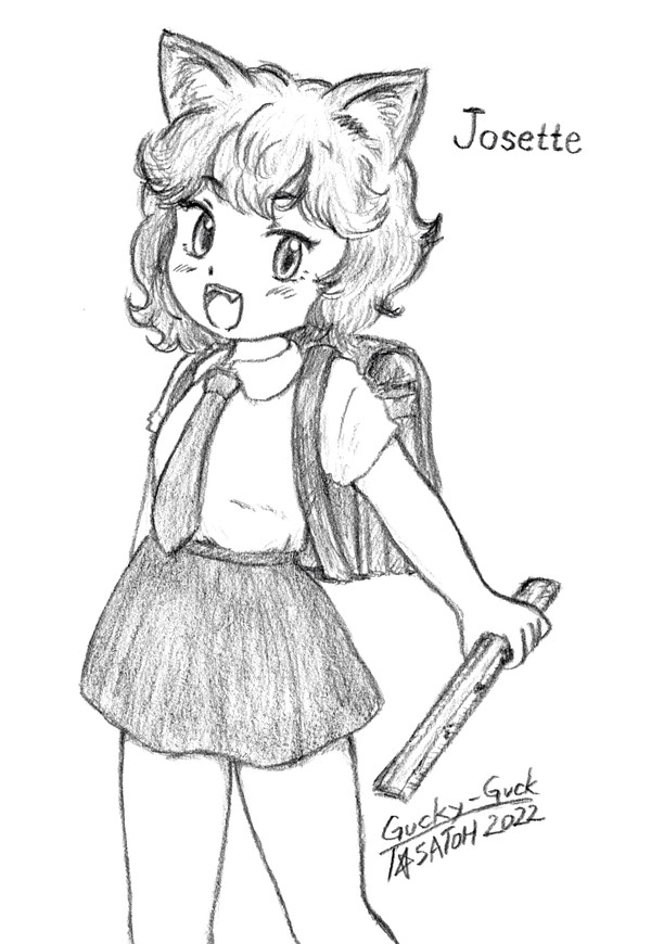小学生女児ジョゼットちゃん