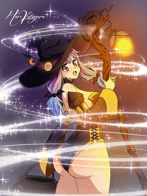 Sexy witch Meru