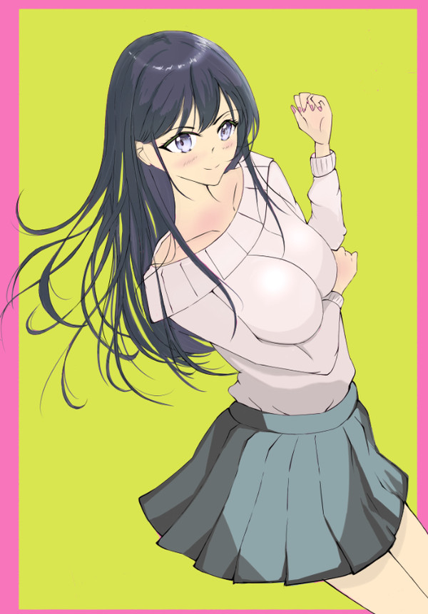 「風あるね～」