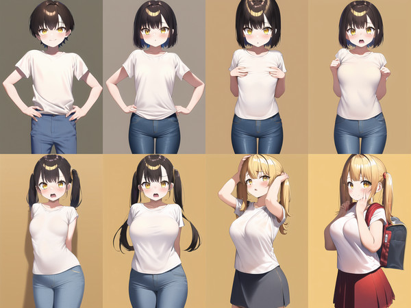 TS男児が金髪巨乳ツインテになるだけ