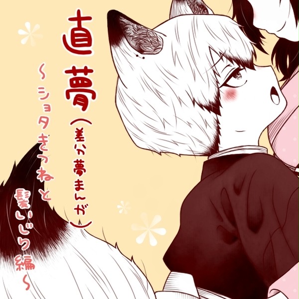 ショタきつねと髪いじり