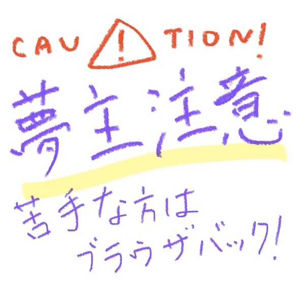 夢小説のやつ