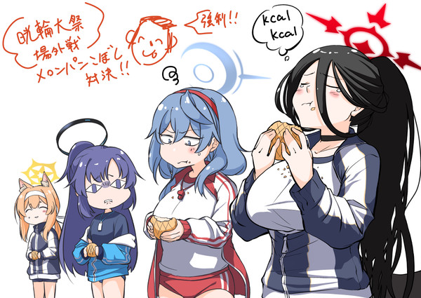 メロンパンこぼし対決！