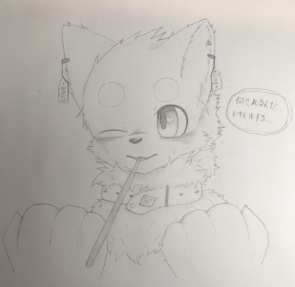 ｢はい､これ咥えててね｣