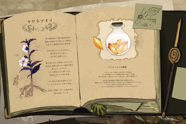 【PFSOZ】ヤワネアオイ【植物/アイテム】