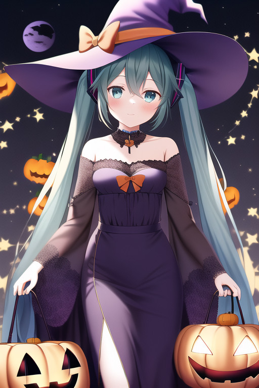 現代の魔女(?) 初音ミク