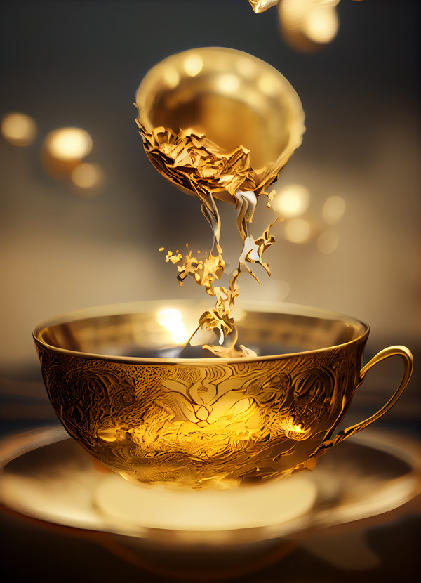 Golden Tea Cup 1.0 & 2.0