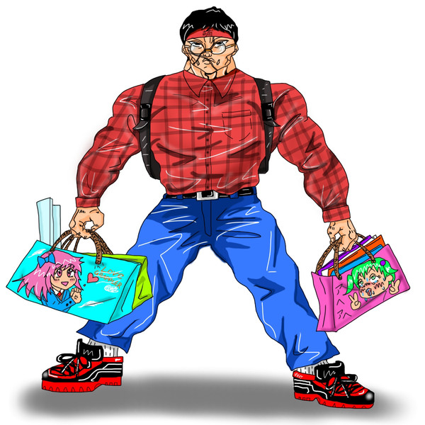 コミケ帰りの二代目