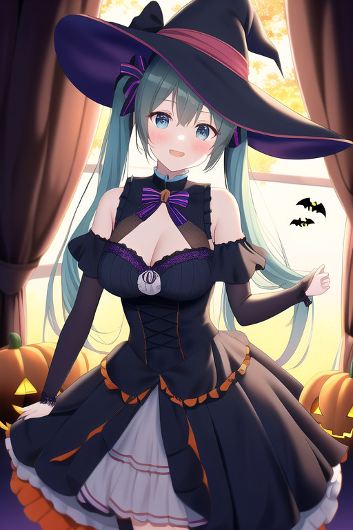 魔女ドレスの初音ミク2