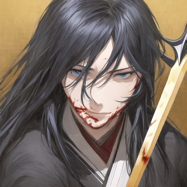 [AI/Traditional Sword man]