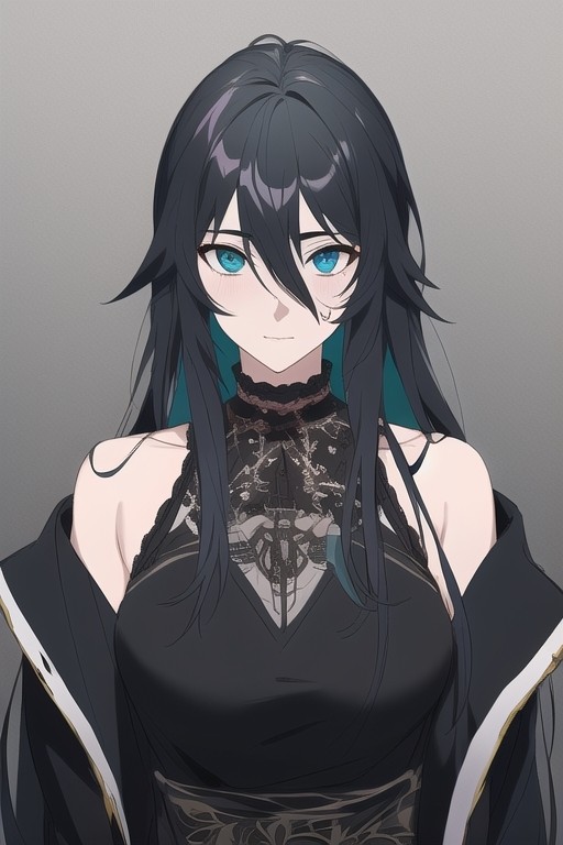[AI/Long hair man,woman]