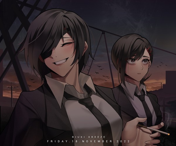 Himeno and Kobeni