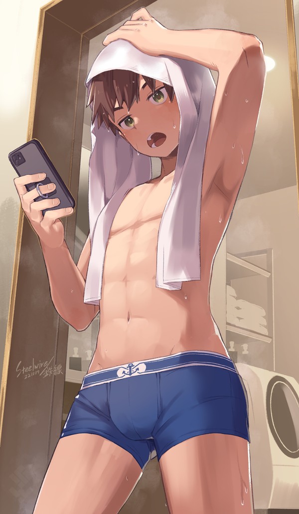 「風呂上がったぞー」