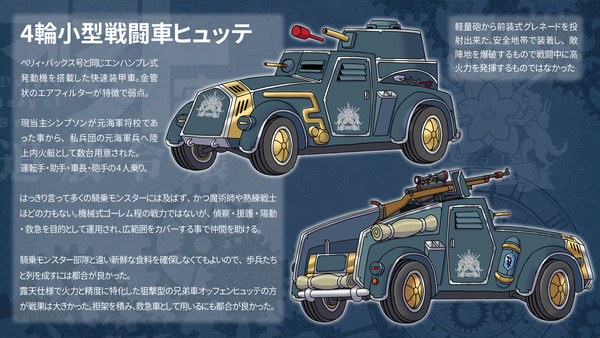 【PFSOZ】ブラント本家車両部隊【イスリアド家】