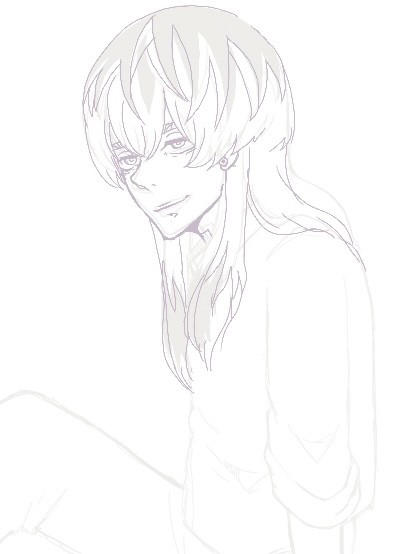 落書き梵天竜胆