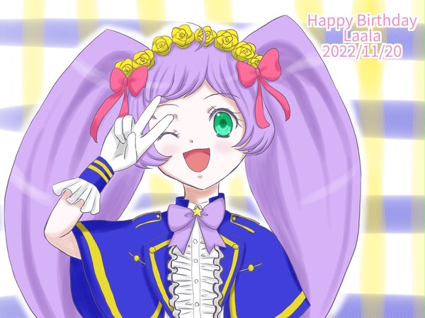 真中らぁら2022BDイラスト