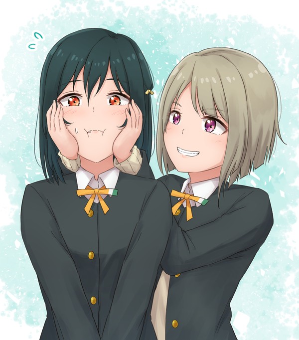 🔖栞子ちゃんとかすみちゃん👑