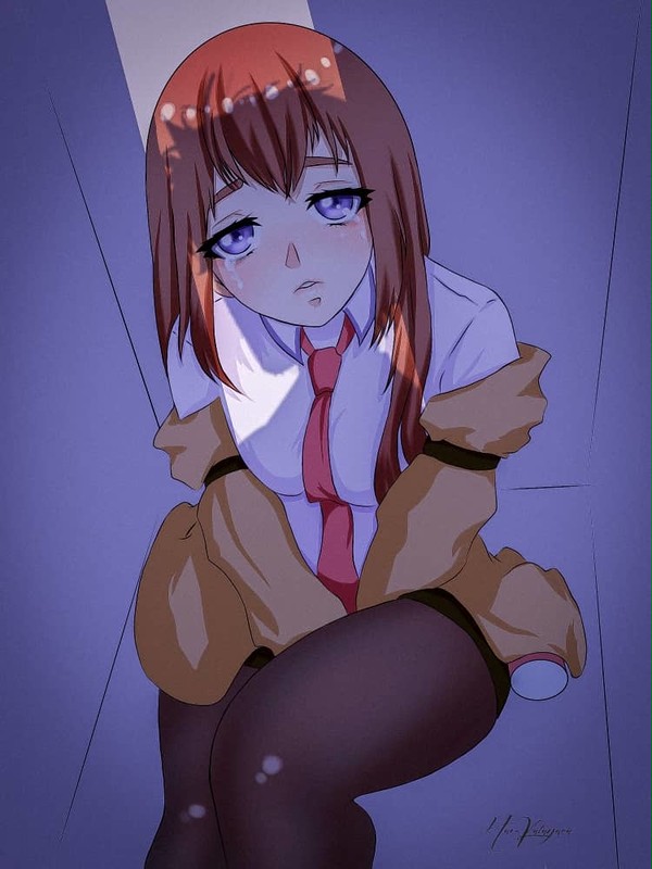 Sad Makise Kurisu (Steins; Gate)