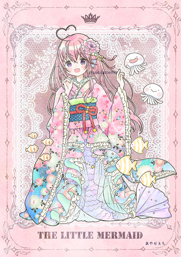 和装セーラー人魚ちゃん