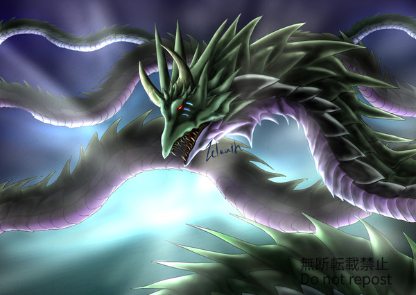 光とドラゴン