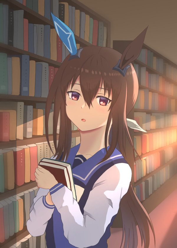 図書室アヤベさん