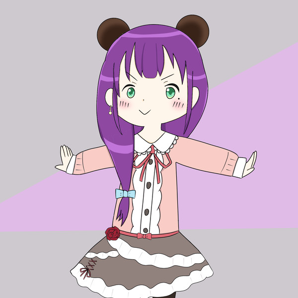 新衣装の満丸くま子さん