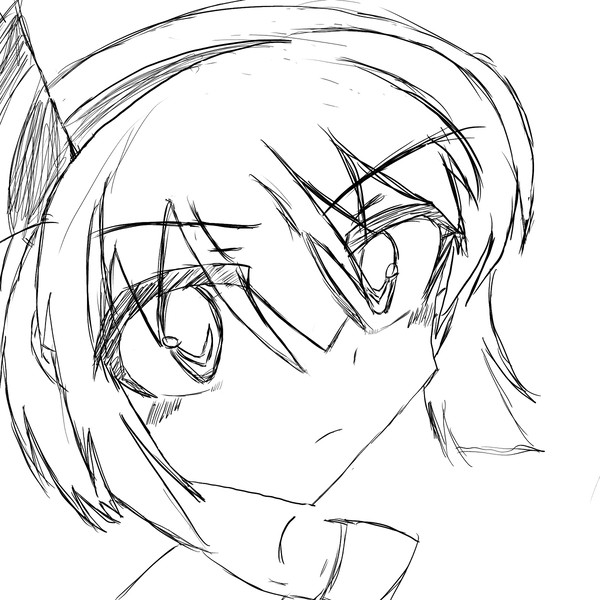 妖夢ちゃん描きました