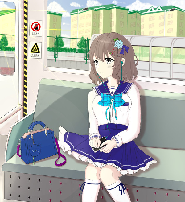 她踏上了旅途remodel
