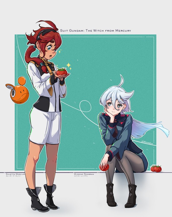 スレッタ&ミオリネ