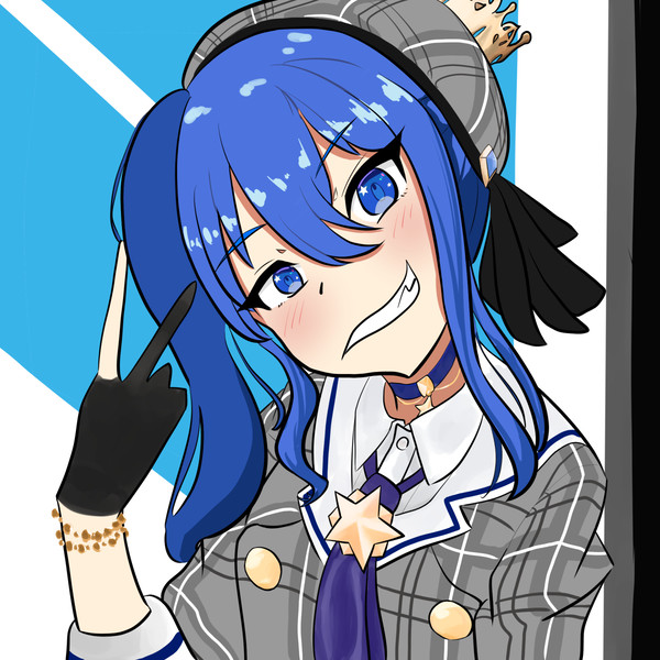 星街すいせいを描いてみた