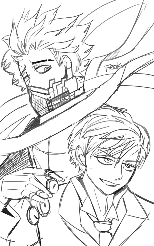 【RKGK】Doodle- Monoma x Shinsou