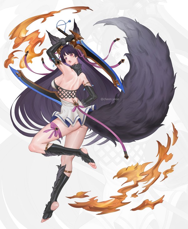 Yuel - Grand blue fantasy Fanart