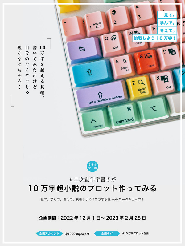 #二次創作字書きが10万字超の長編プロット作ってみる