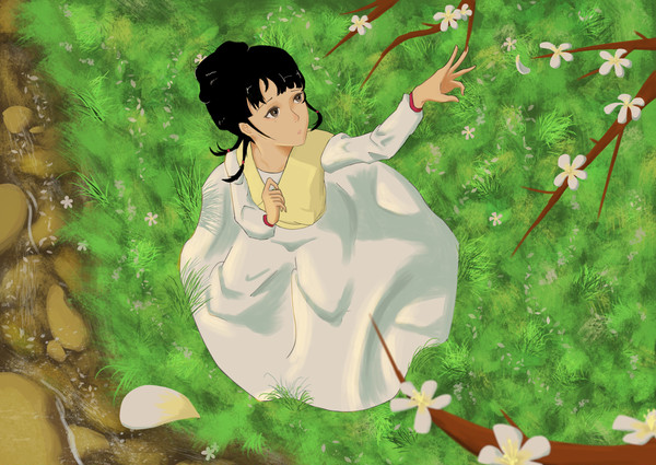 黛玉葬花