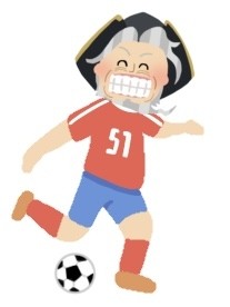 いらすとや風 サッカーをするレジライ