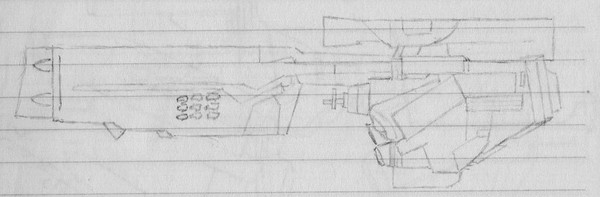 模写8　同盟軍標準戦艦