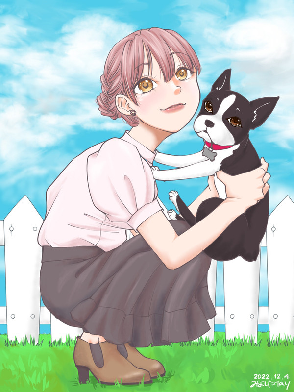 わんこと一緒