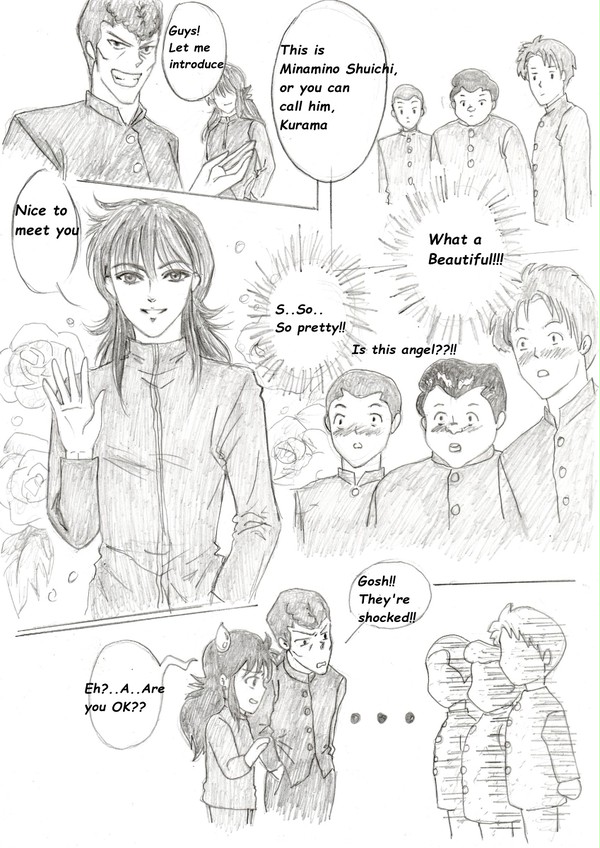 Kurama and Kuwabara's gang