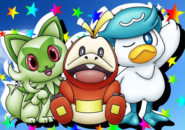 ポケモンSV御三家！！